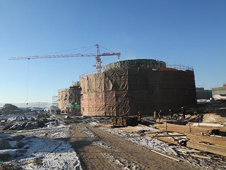 河北第三届“旅发大会”场馆是怎样冬季施工的